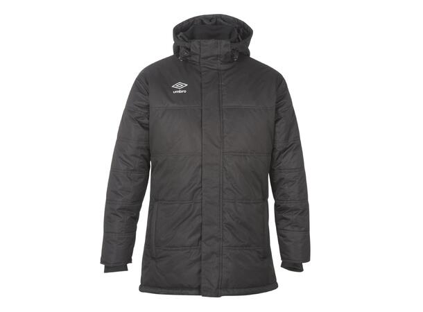 UMBRO Core Padded Jacket Jr 17 Svart 140 Fodrad klubbjacka 